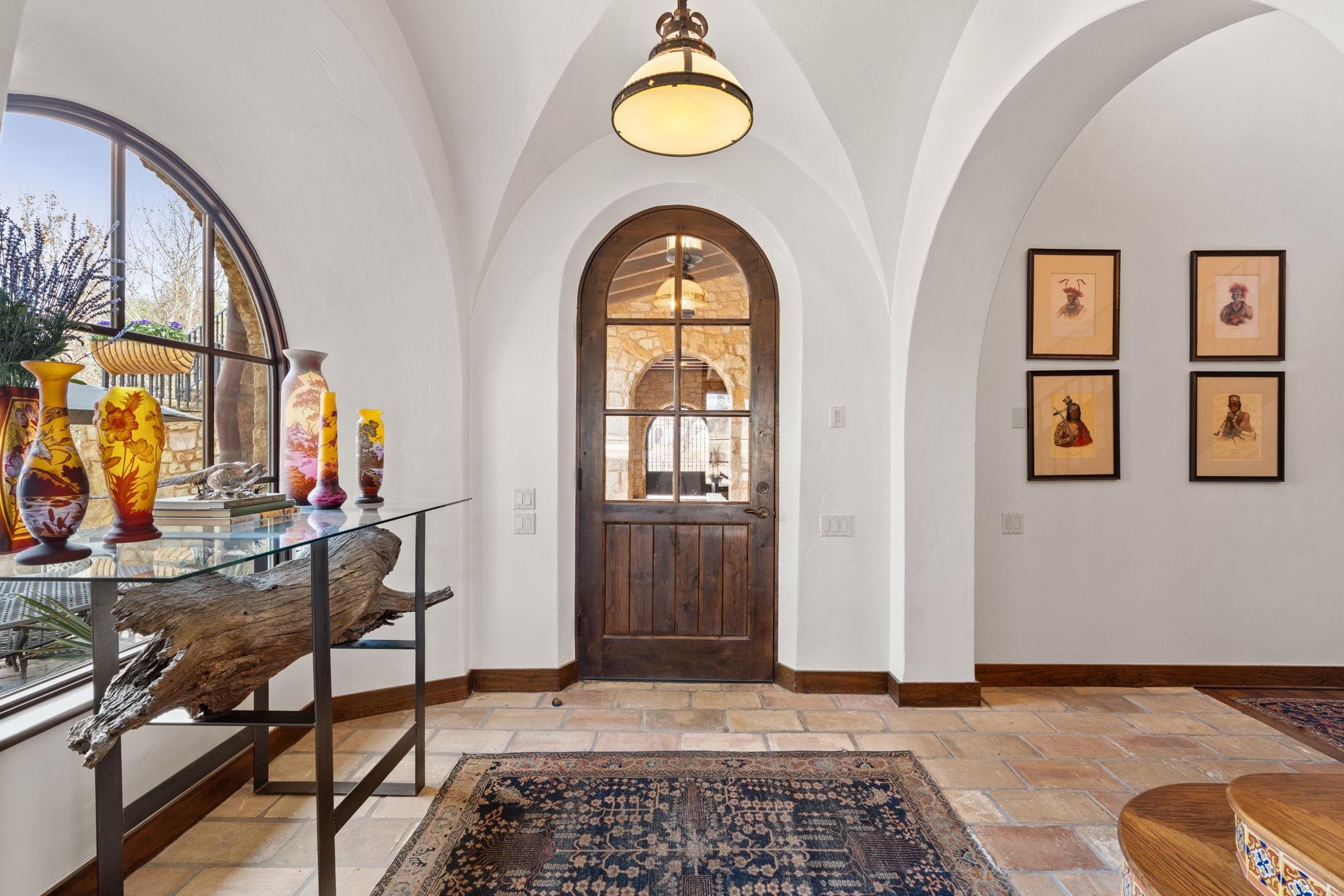 119 Plaza Escondido Horseshoe Bay, TX 78657 - Photo 5 of 30 a view of a balcony with furniture