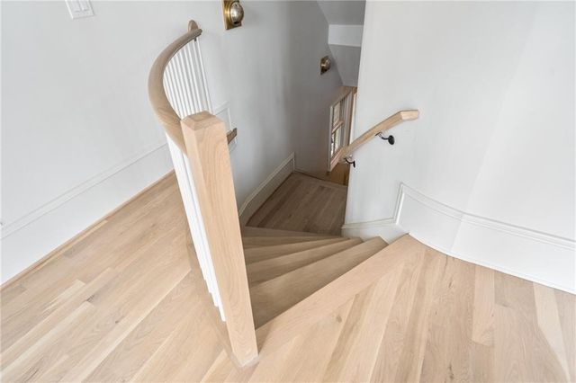 a view of a bathtub in front of a building