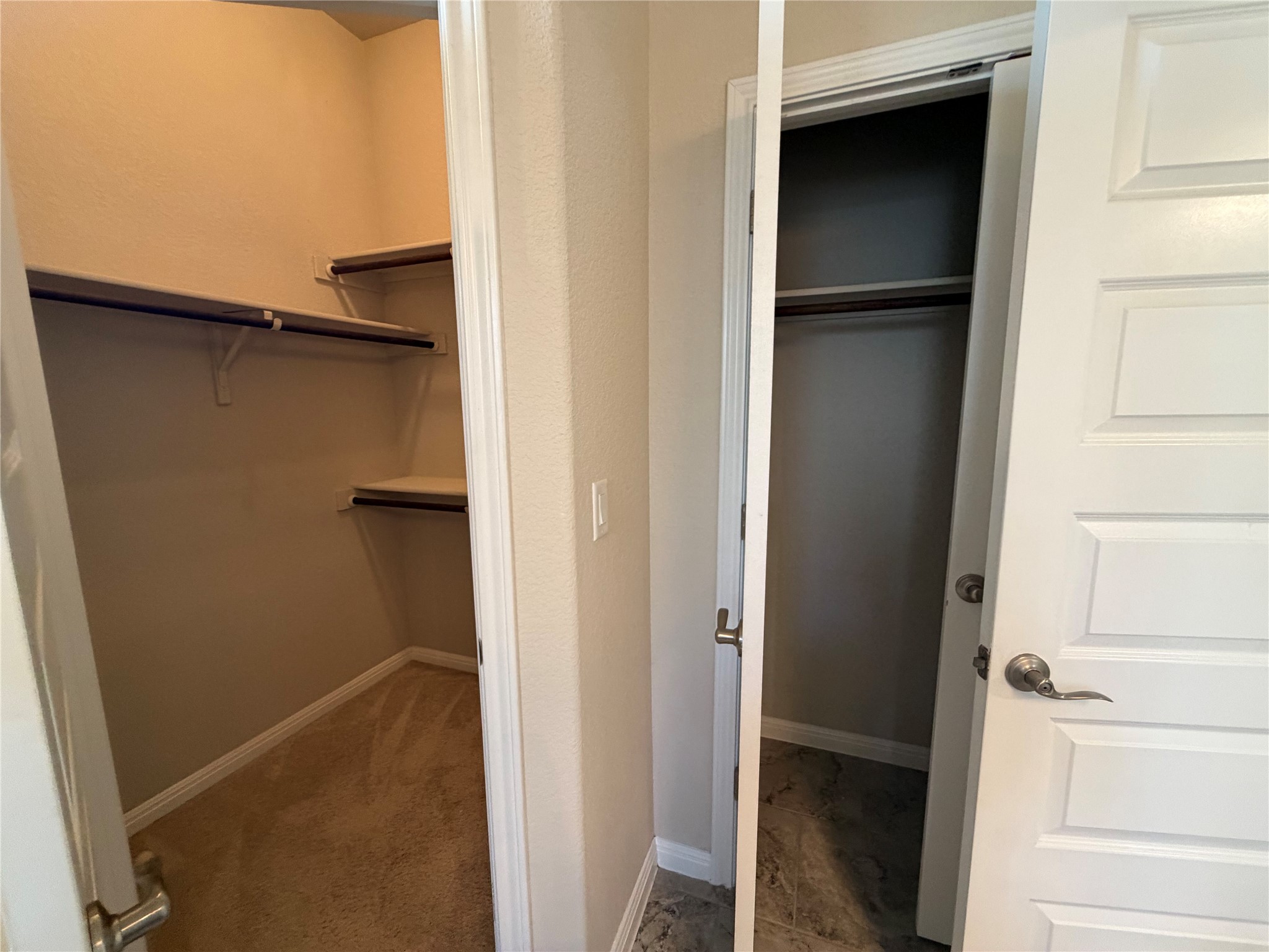 419 Gettysburg Loop Elgin, TX 78621 - Photo 7 of 21 These two versatile closets provide ample storage and organizational potential.