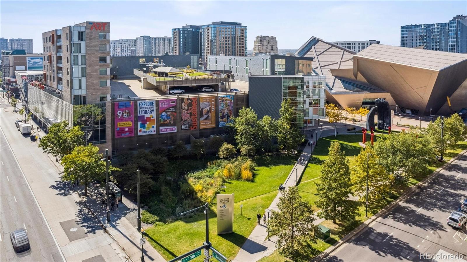 1200 Acoma Street, Unit 303 Denver, CO 80204 - Photo 40 of 48 a view of a city with tall buildings