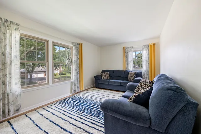 a view of a house with a big yard