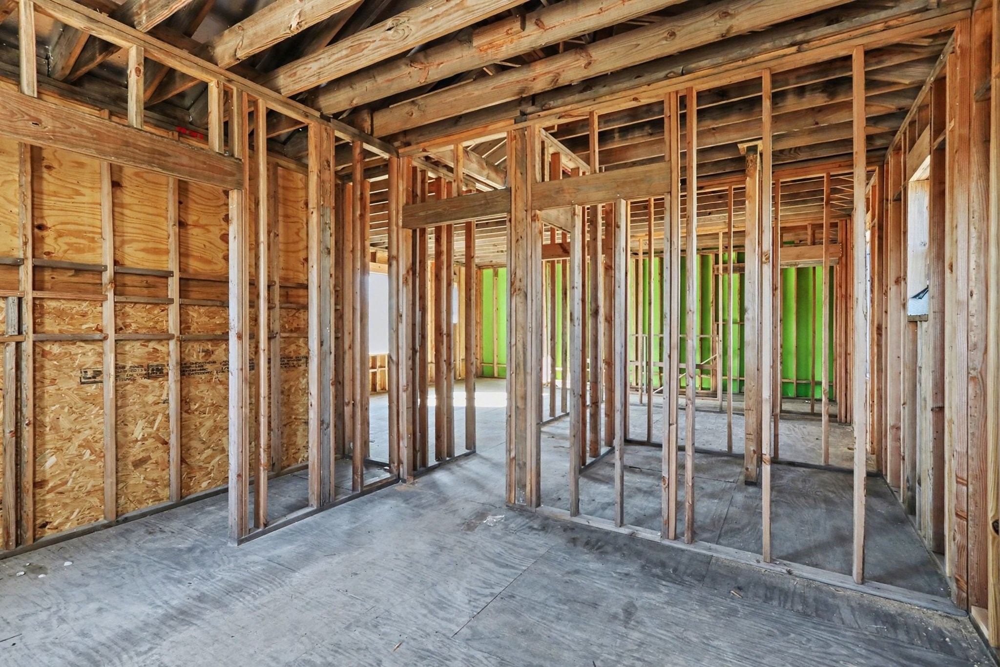 1901 Lexington Street Houston, TX 77098 - Photo 29 of 32 View of the unfinished upstairs apartment from where one of the bedrooms would be located.