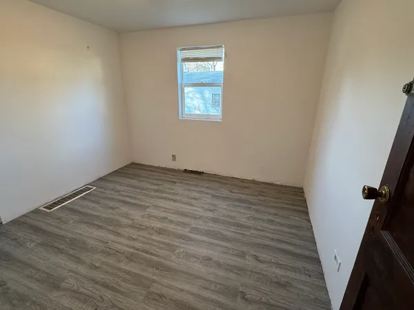 wooden floor in an empty room