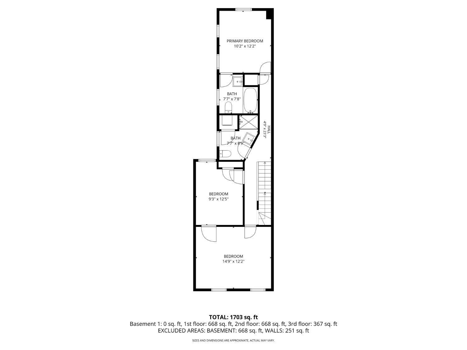 346 East Union Street Burlington, NJ 08016 - Photo 46 of 48 a black and white photo of a room