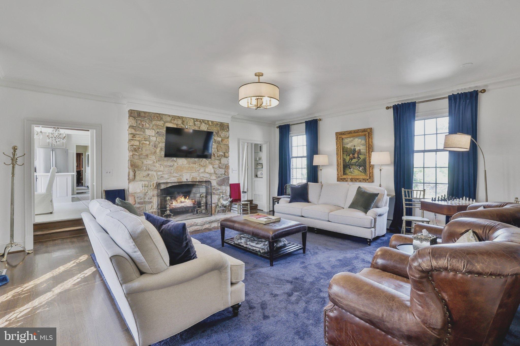 3830 Zulla Road The Plains, VA 20198 - Photo 13 of 79 Stone fireplace