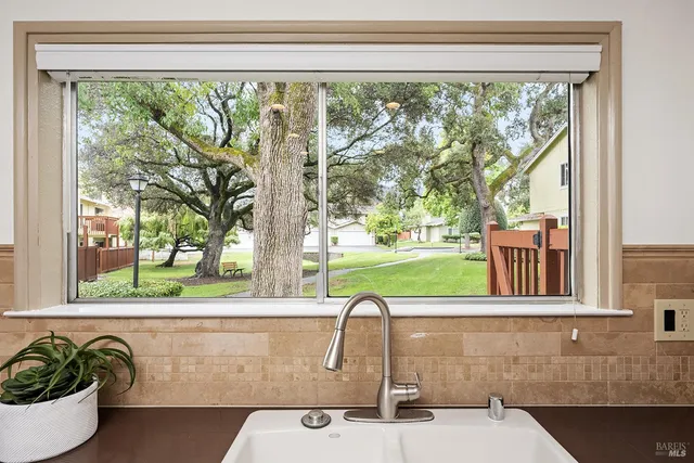 a view of a window in a room