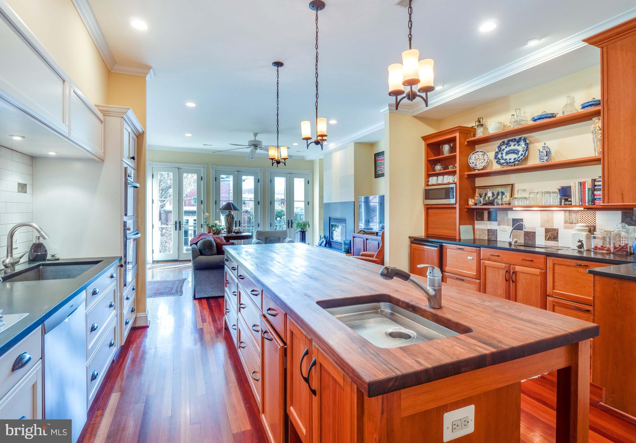 633 A Street Southeast Washington, DC 20003 - Photo 17 of 91 Gourmet kitchen with expansive center island