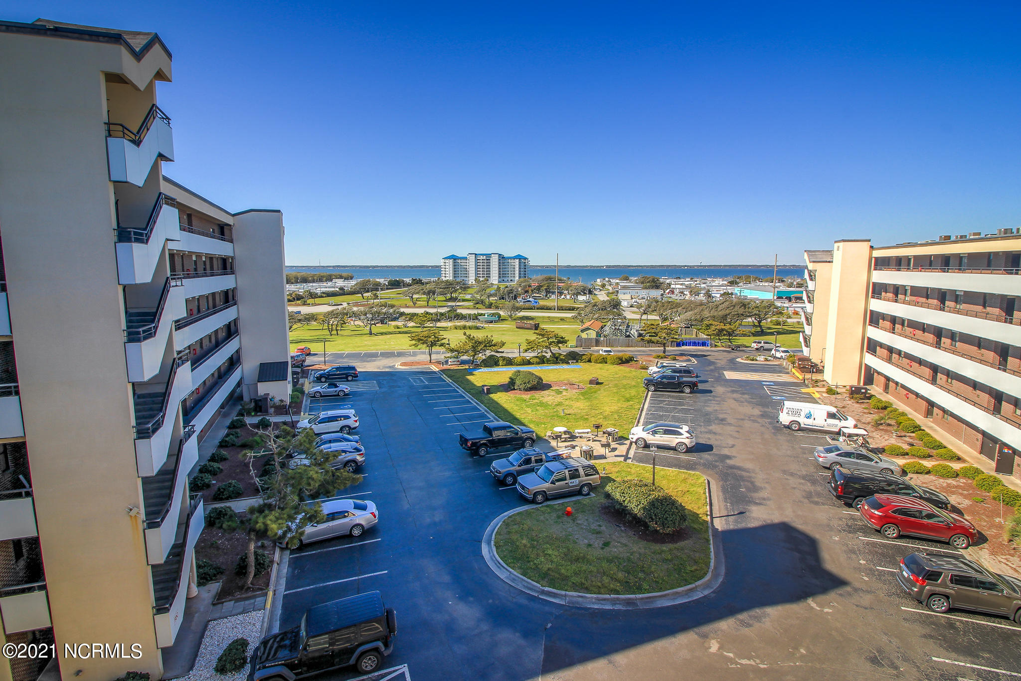 1505 Salter Path Road, Unit 503 Indian Beach, NC 28512 - Photo 23 of 37 View from front of Unit