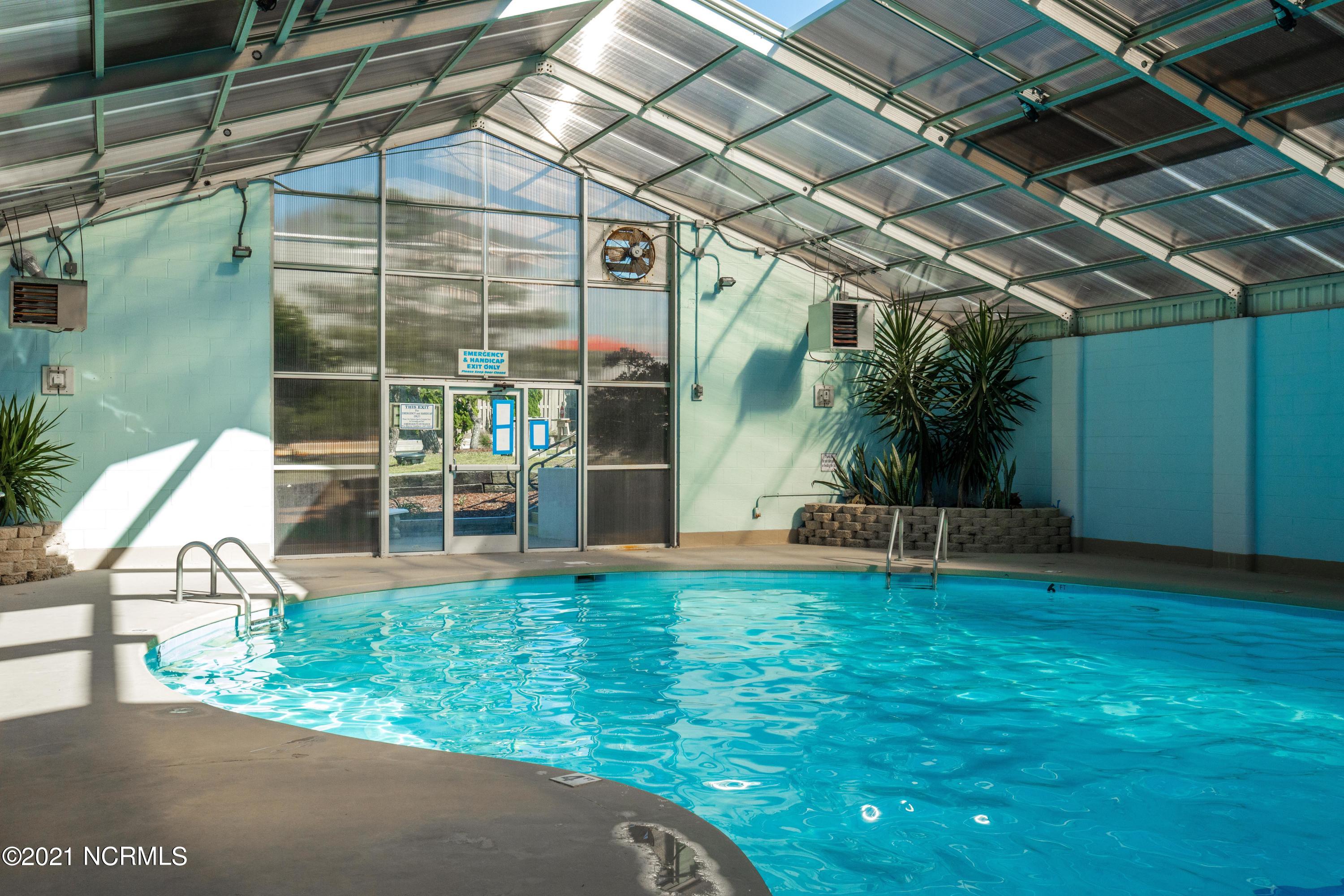 1505 Salter Path Road, Unit 503 Indian Beach, NC 28512 - Photo 29 of 37 Indoor Pool