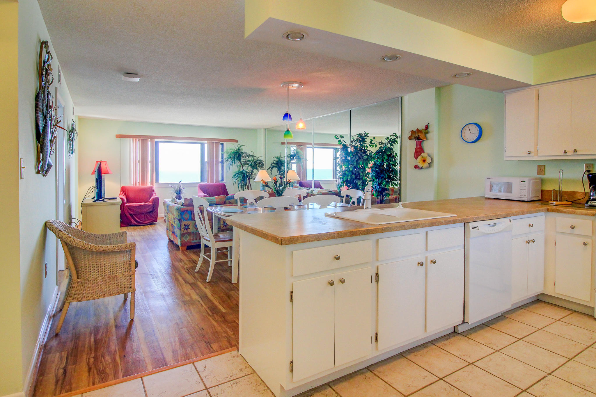 1505 Salter Path Road, Unit 503 Indian Beach, NC 28512 - Photo 4 of 37 Entry and Kitchen