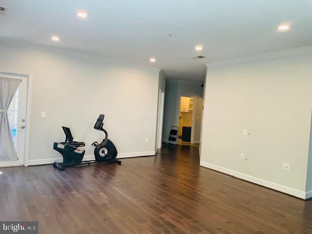11800 Old Georgetown Road, Unit 1206 Rockville, MD 20852 - Photo 19 of 27 a view of a room with wooden floor and a window