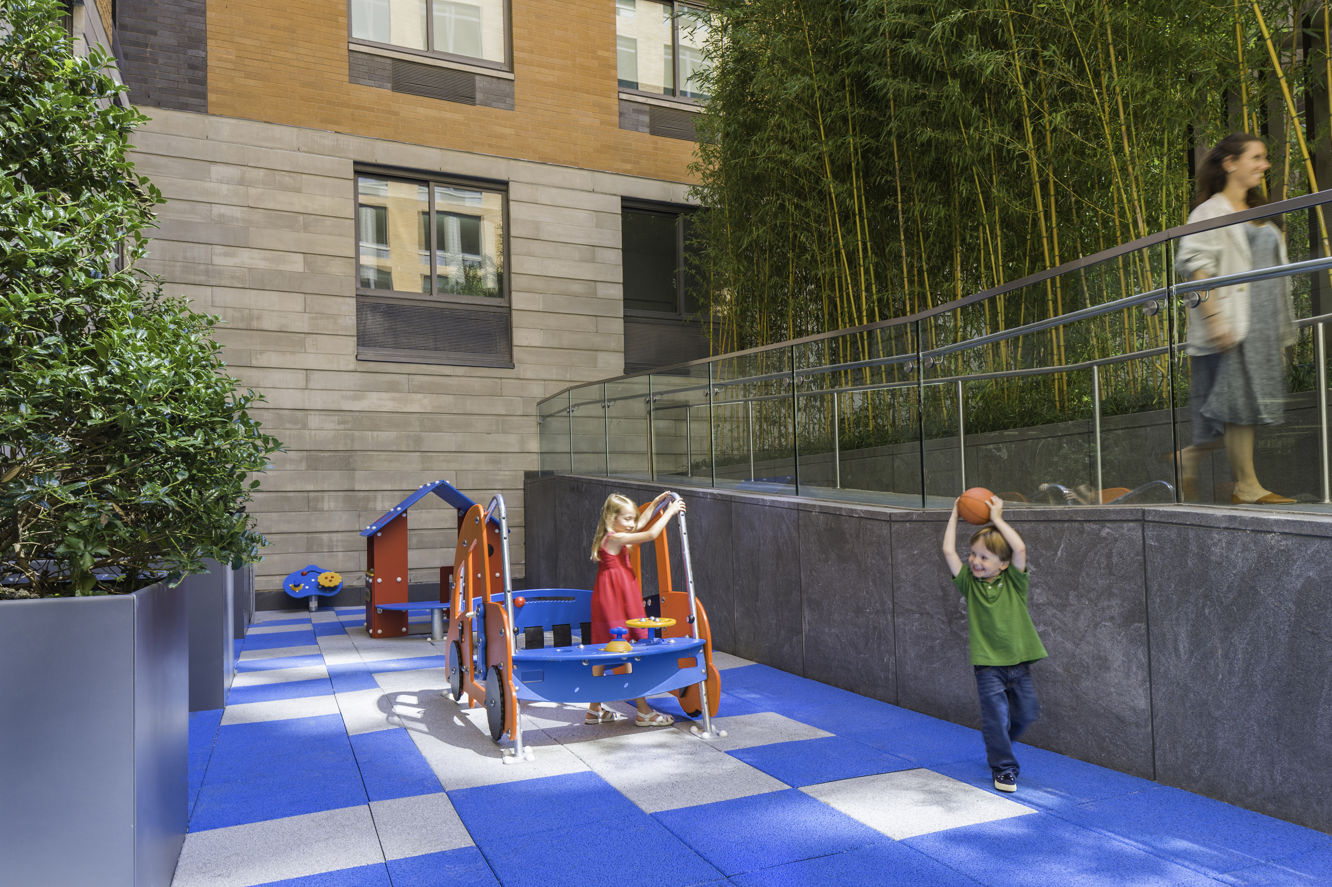 550 West 45th Street, Unit 808 Manhattan, NY 10036 - Photo 17 of 18 a view of outdoor space with garden and entertaining space