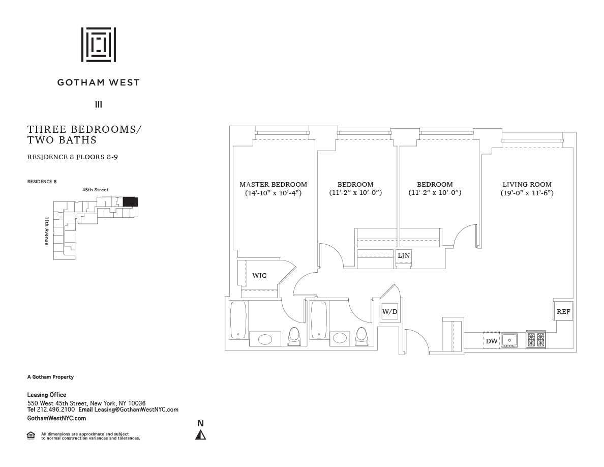 550 West 45th Street, Unit 808 Manhattan, NY 10036 - Photo 18 of 18 unknown