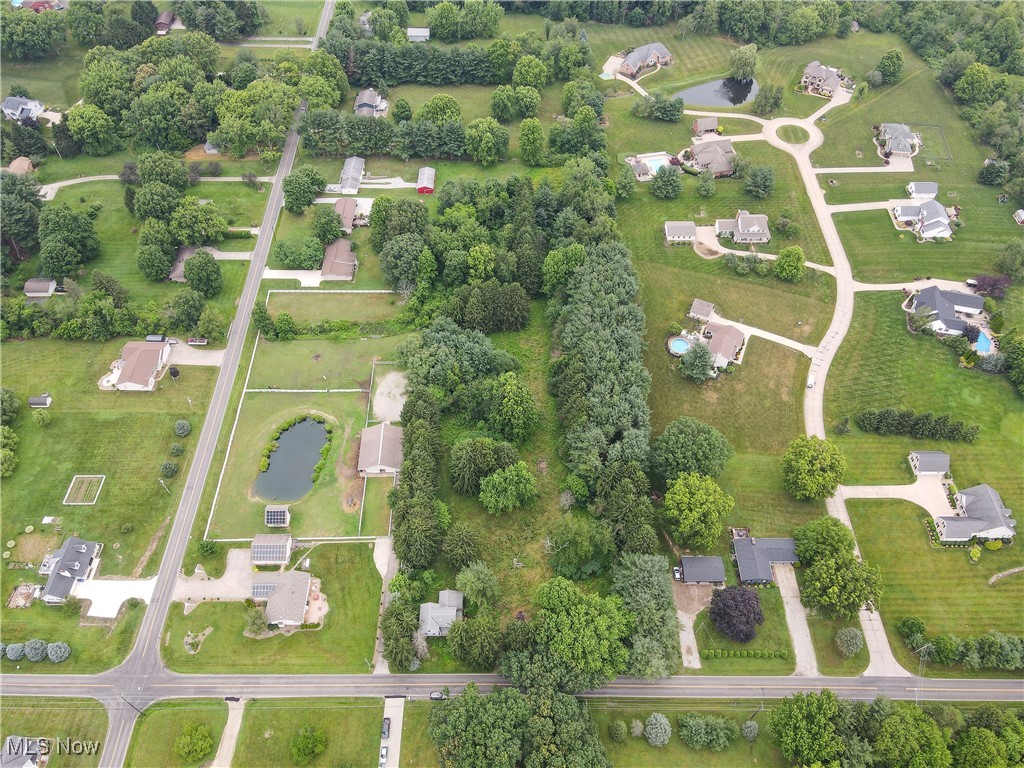 1811 Randolph Road Mogadore, OH 44260 - Photo 15 of 17 Drone / aerial view of 4.06 acre parcel
