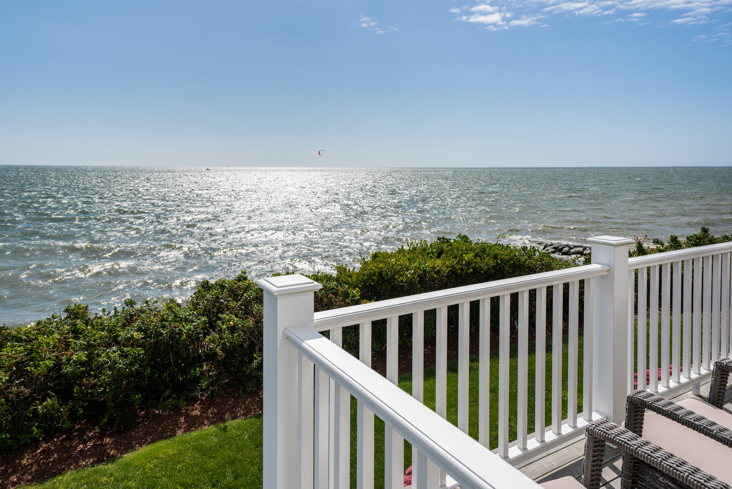31 Starboard Lane Mashpee, MA 02649 - Photo 14 of 49 a view of a balcony with wooden floor and fence