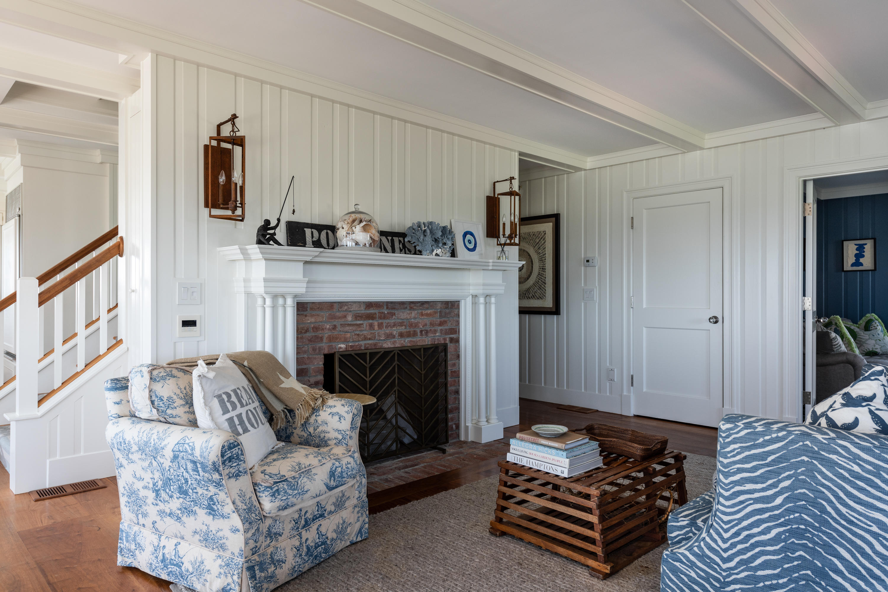 31 Starboard Lane Mashpee, MA 02649 - Photo 22 of 49 a living room with furniture and a fireplace