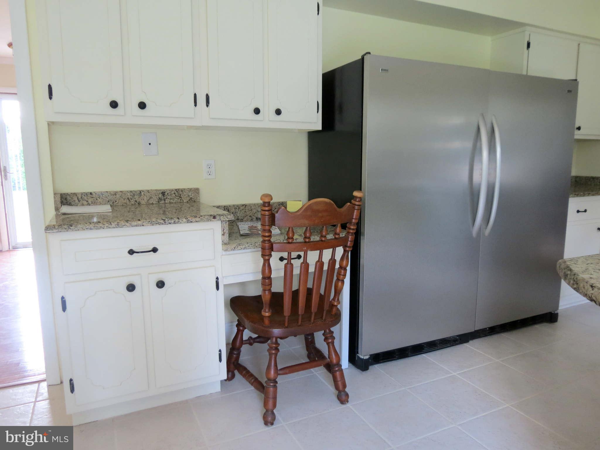 14711 Manor Road Phoenix, MD 21131 - Photo 14 of 30 Built-In Desk and Oversized Fridge/Freezer