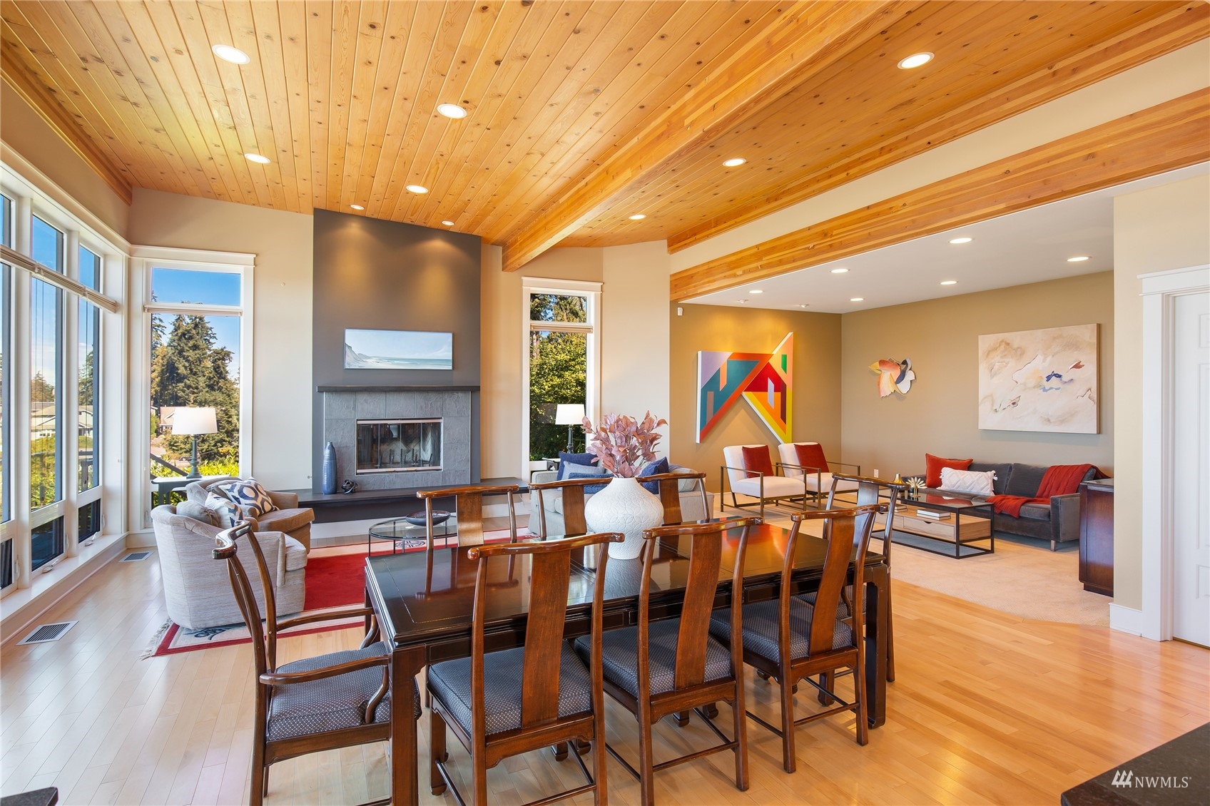 731 Bell Street Edmonds, WA 98020 - Photo 4 of 40 a view of a dining room with furniture window and outside view