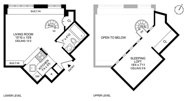 $665,000 | 176 West 86th Street, Unit 5B | Upper West Side