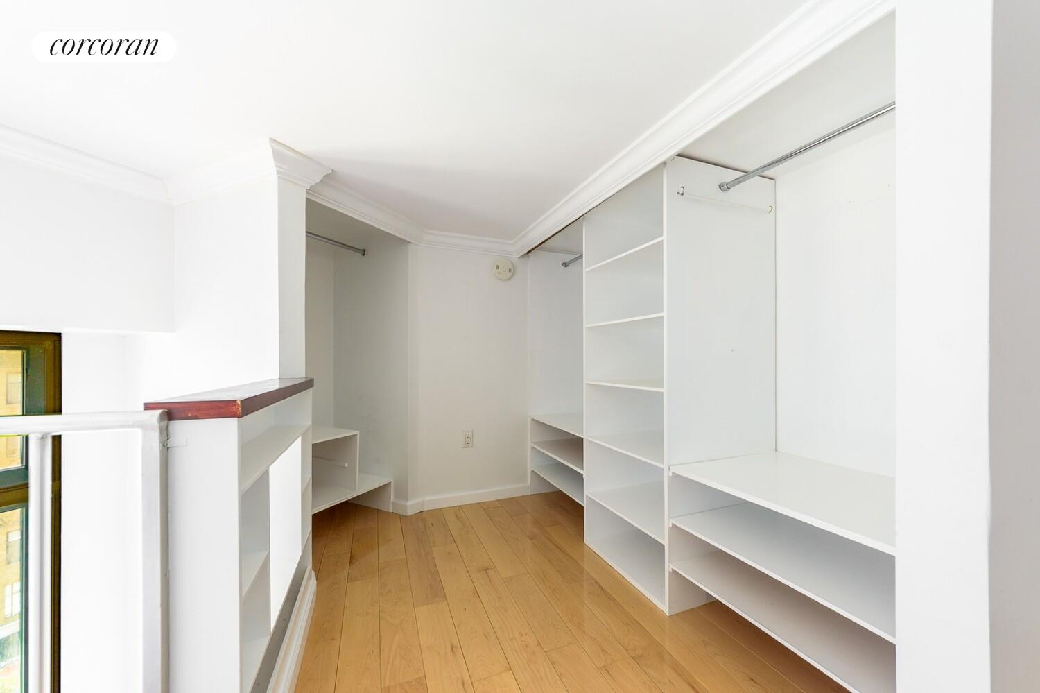 176 West 86th Street, Unit 5B Manhattan, NY 10024 - Photo 7 of 10 a view of walk in closet with empty racks