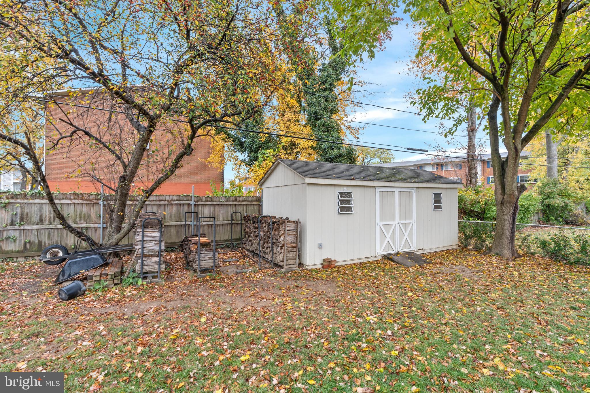 2118 Barr Road Wilmington, DE 19808 - Photo 41 of 43 Backyard with Shed (Including electric)