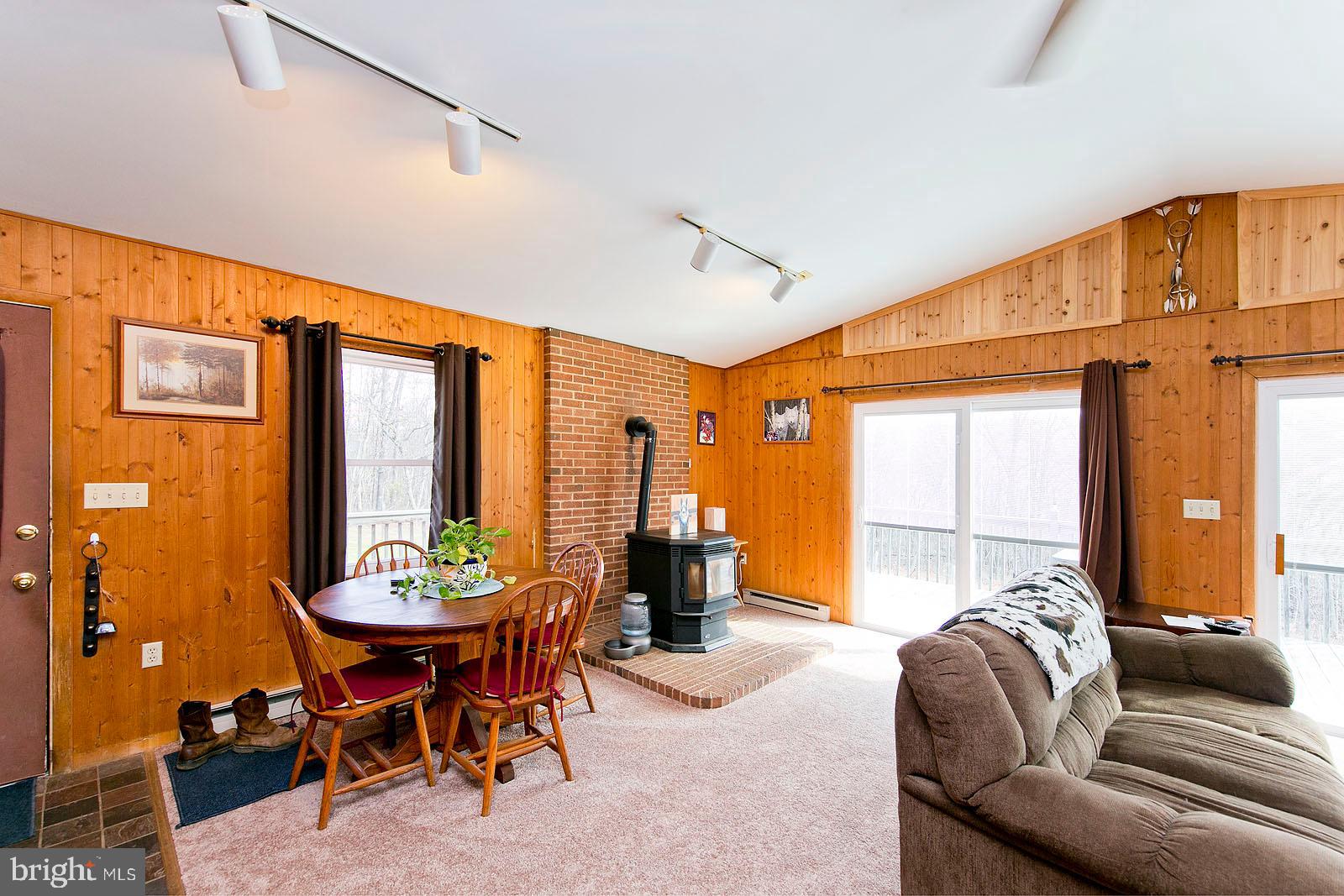 1574 Reynolds Road Cross Junction, VA 22625 - Photo 4 of 44 Family room with wood burning stove