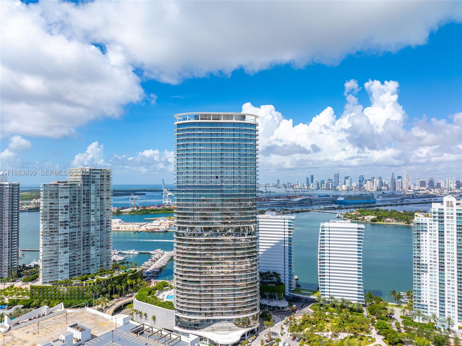 500 Alton Road, Unit 3604 Miami Beach, FL 33139 - Photo 32 of 45 a view of a city with tall buildings