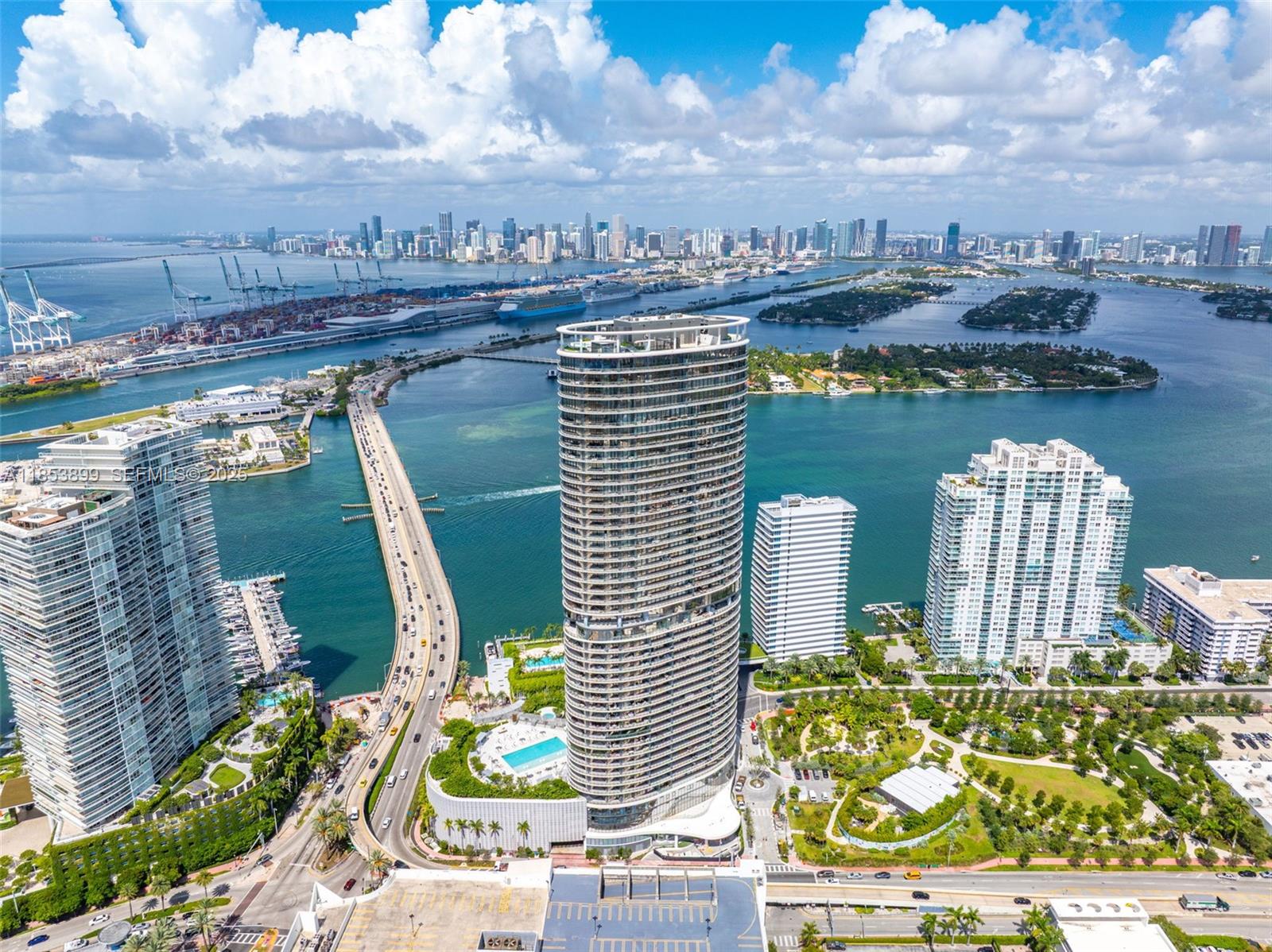 500 Alton Road, Unit 3604 Miami Beach, FL 33139 - Photo 34 of 45 a view of a city