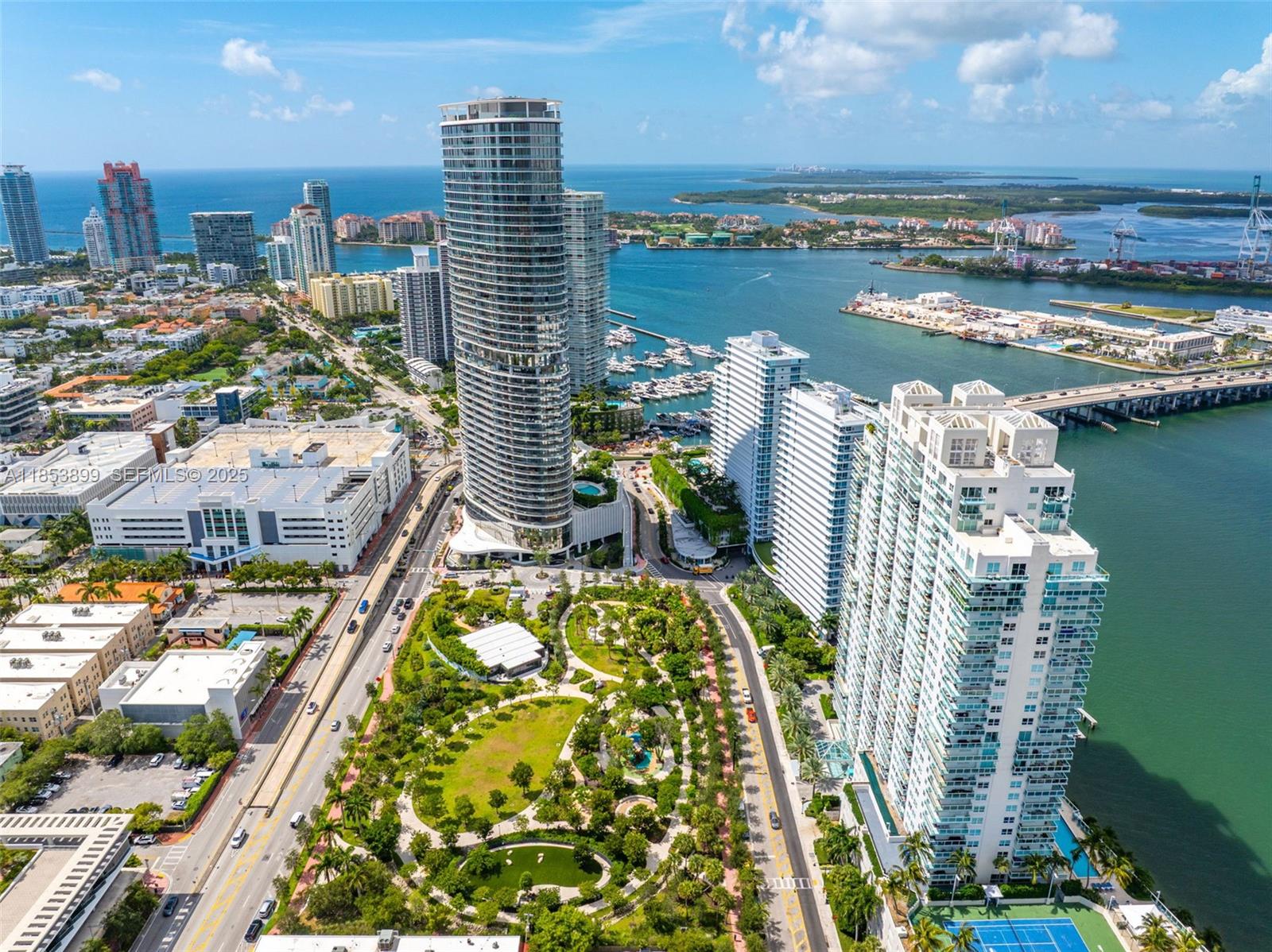 500 Alton Road, Unit 3604 Miami Beach, FL 33139 - Photo 42 of 45 a view of a city with tall buildings