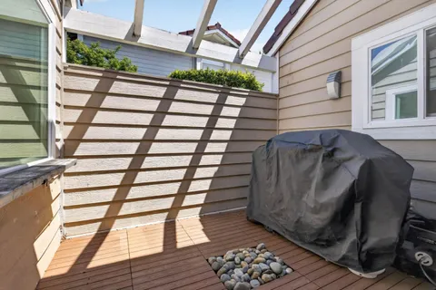 a view of outdoor space with seating area
