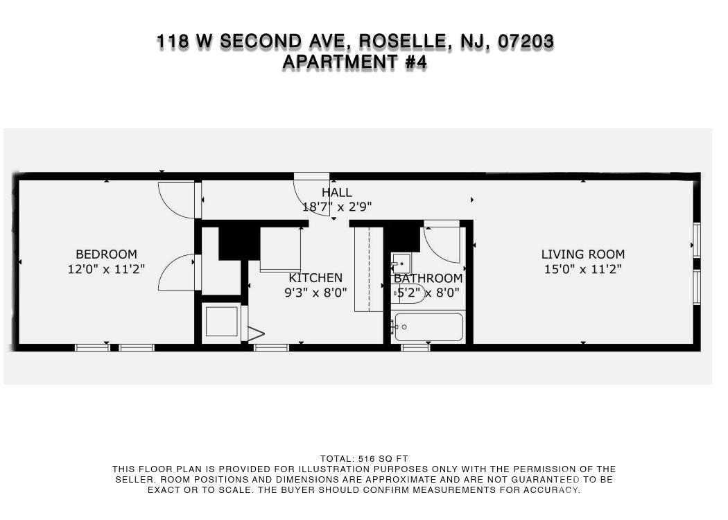 118 West 2nd Avenue, Unit 4 Roselle, NJ 07203 - Photo 2 of 12 a picture of a book and a bed