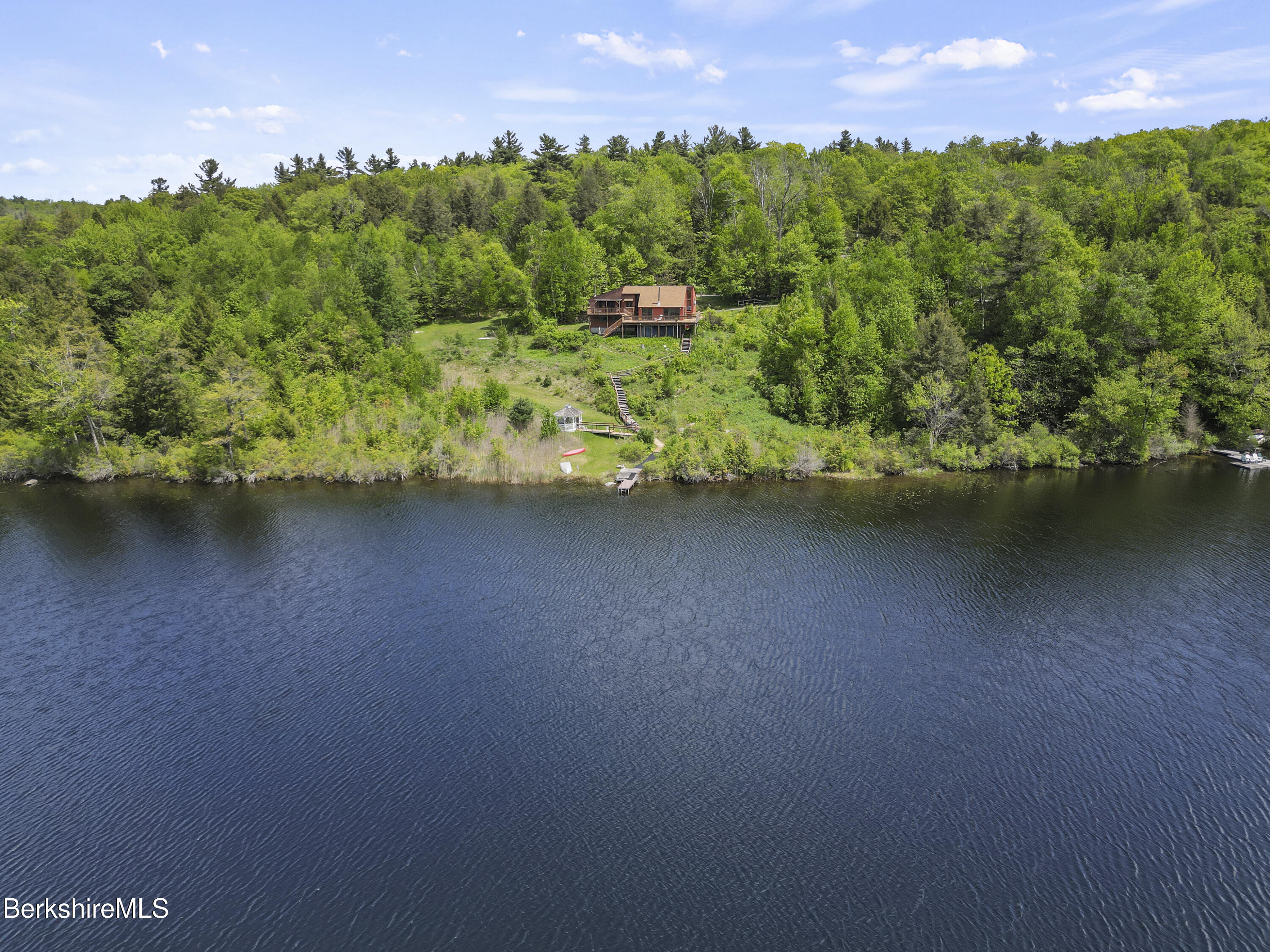 13 Hayes Pond Road Otis, MA 01253 - Photo 7 of 55 4- House from Across Pond
