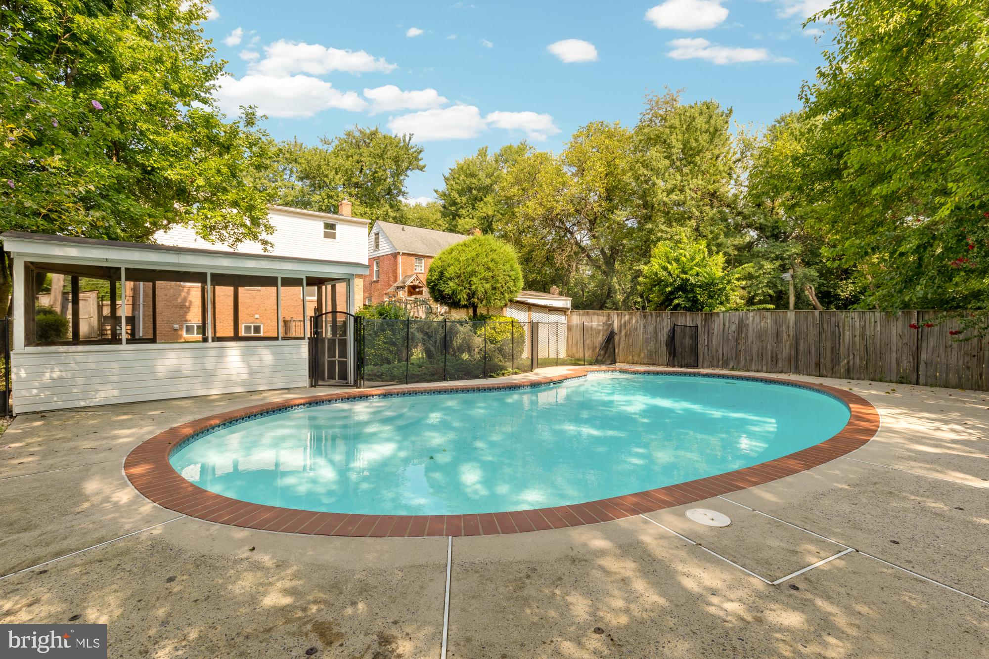 9811 Dallas Avenue Silver Spring, MD 20901 - Photo 41 of 45 a view of outdoor space yard and swimming pool