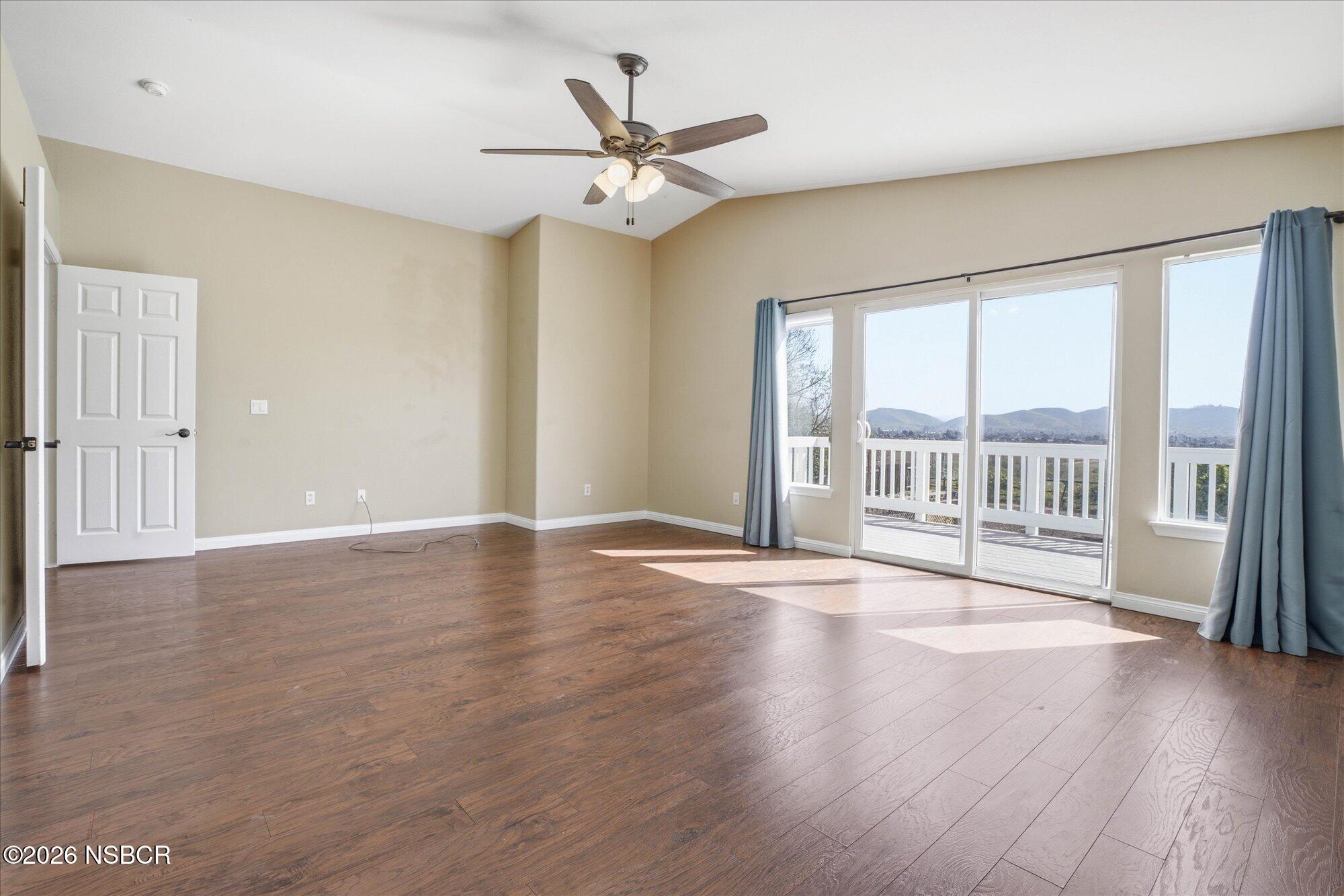 280 Rinconcito Lompoc, CA 93436 - Photo 20 of 39 a view of an empty room with wooden floor and a window
