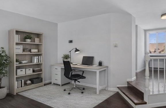 1733 Harrow Court, Unit B Wheaton, IL 60189 - Photo 8 of 23 a view of a workspace with furniture