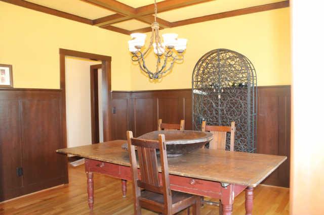 6328 Arno Road Franklin, TN 37064 - Photo 8 of 20 Formal dining room with wood wainscoting and ceiling beams