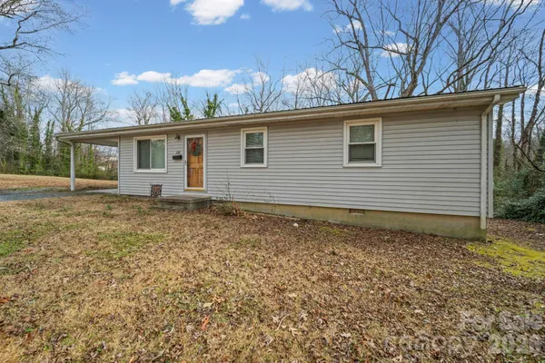 a backyard of a house