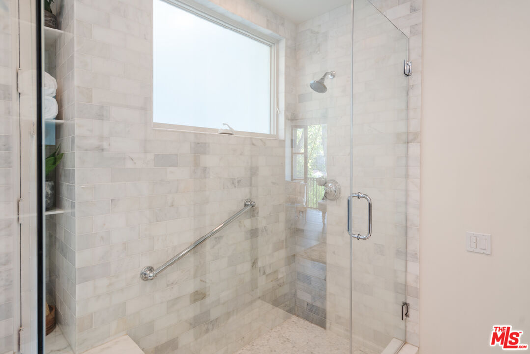 1636 Queens Road Los Angeles, CA 90069 - Photo 35 of 50 a bathroom with a shower