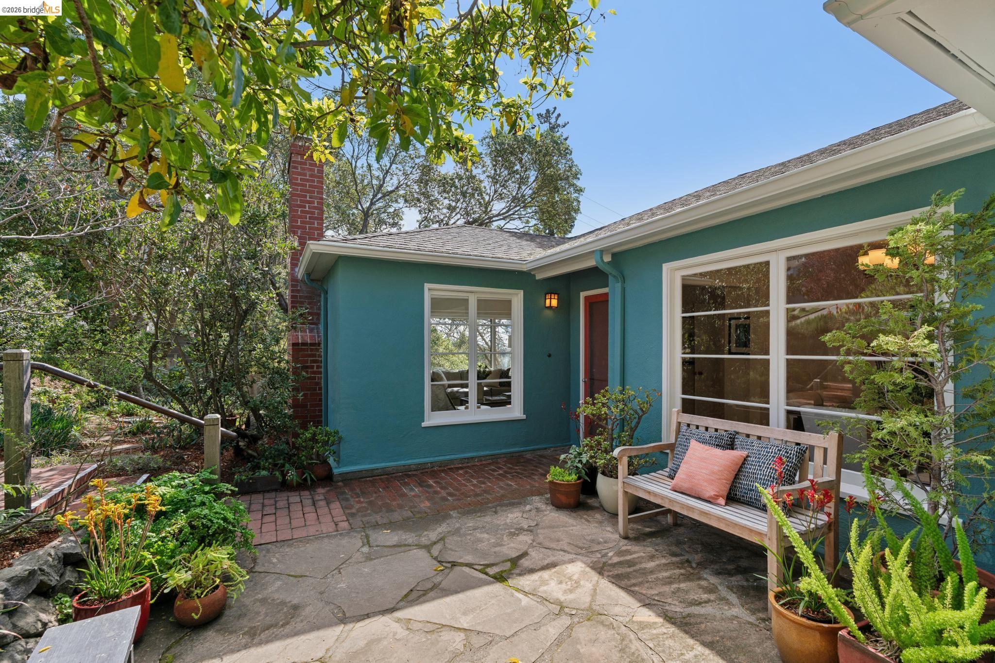 890 Keeler Avenue Berkeley, CA 94708 - Photo 2 of 39 a view of a bench in front of house