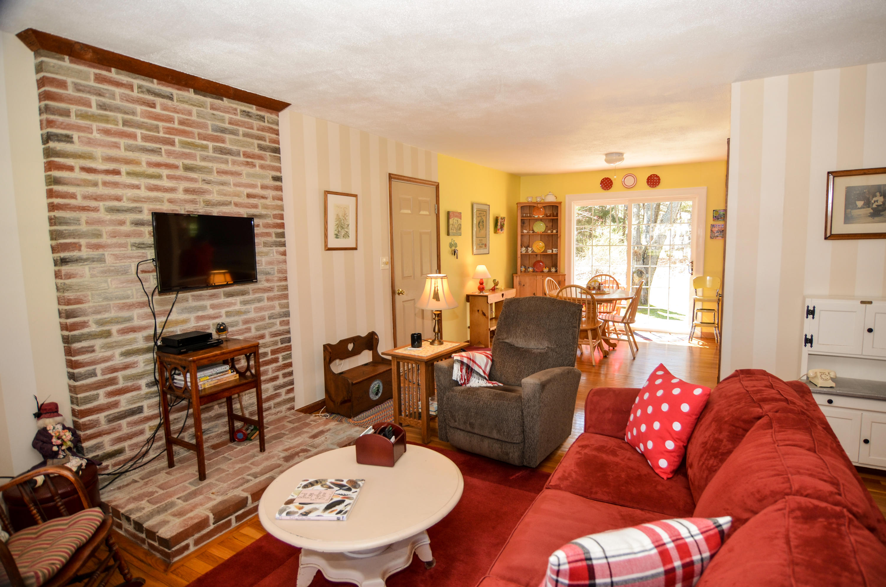 28 Old County Road Scarborough, ME 04074 - Photo 6 of 25 Brick hearth