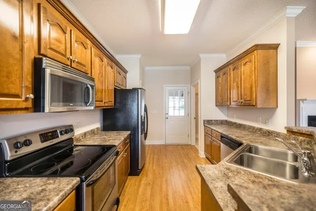 a close view of stove