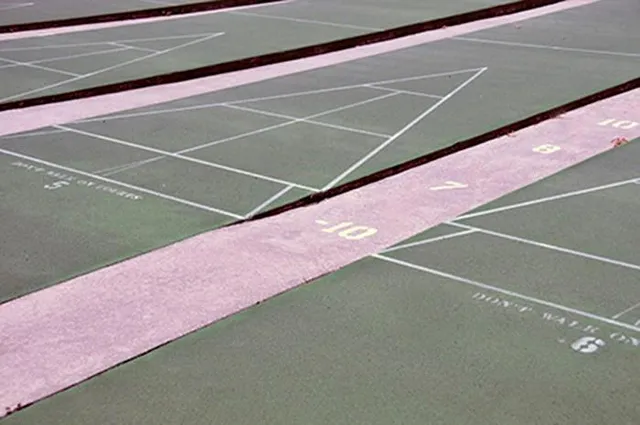 a view of swimming pool with outdoor seating and yard