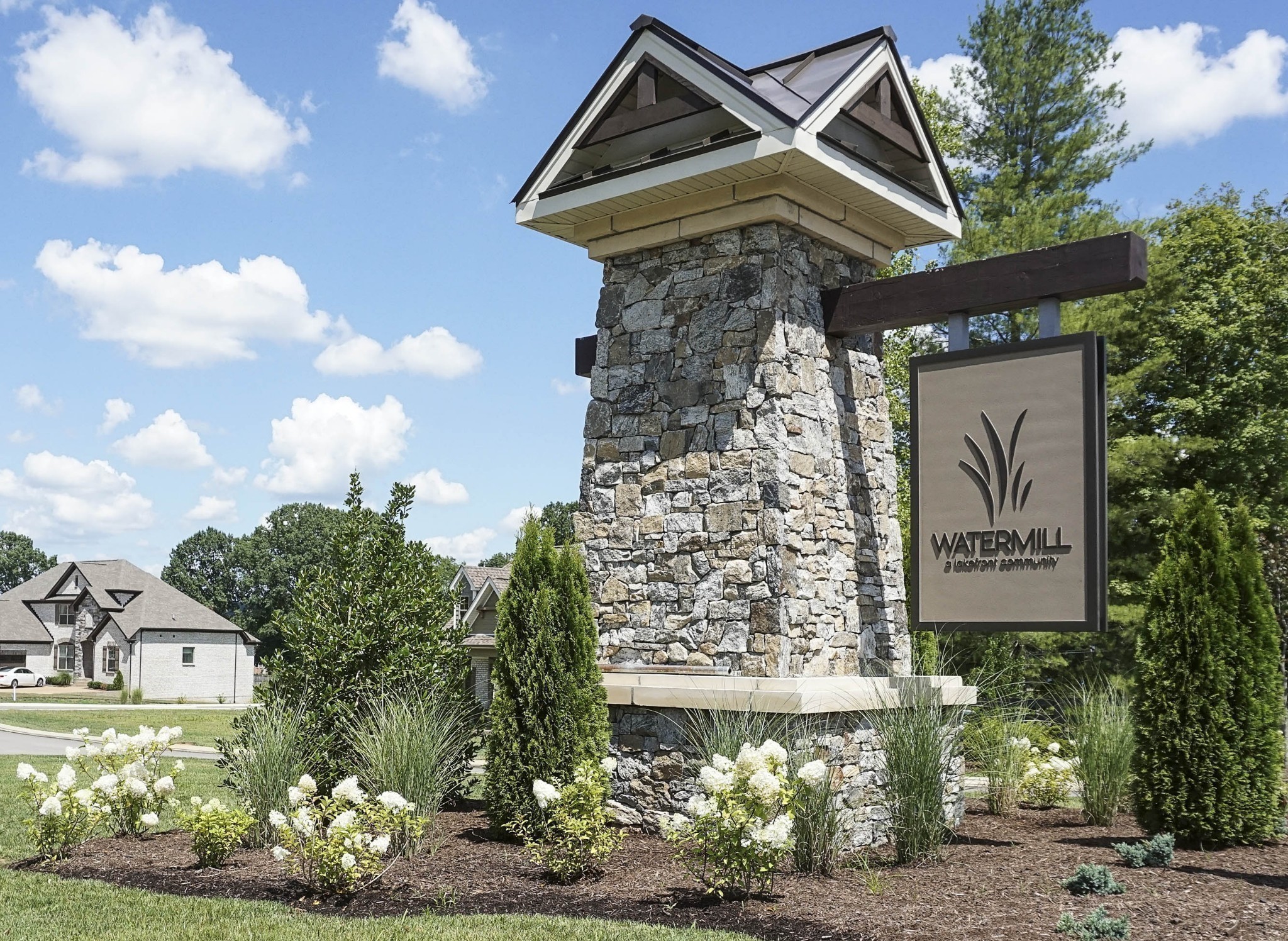 172 Watermill Lane Lebanon, TN 37087 - Photo 5 of 5 a front view of a house with garden