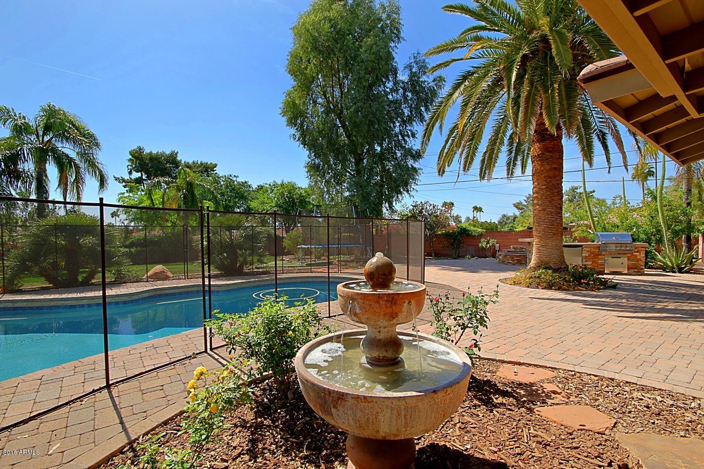 2315 East Rancho Drive Phoenix, AZ 85016 - Photo 43 of 50 Backyard / Fountain