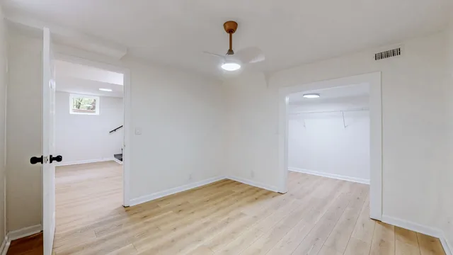 a view of room with window