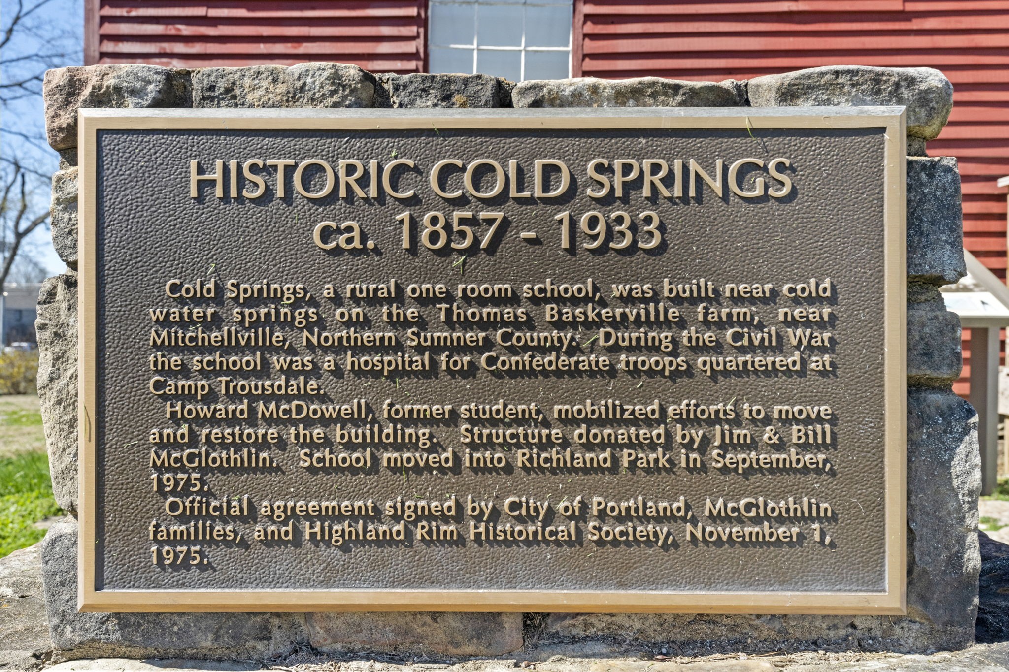 204 Point Road Portland, TN 37148 - Photo 44 of 51 a sign on the side of a building