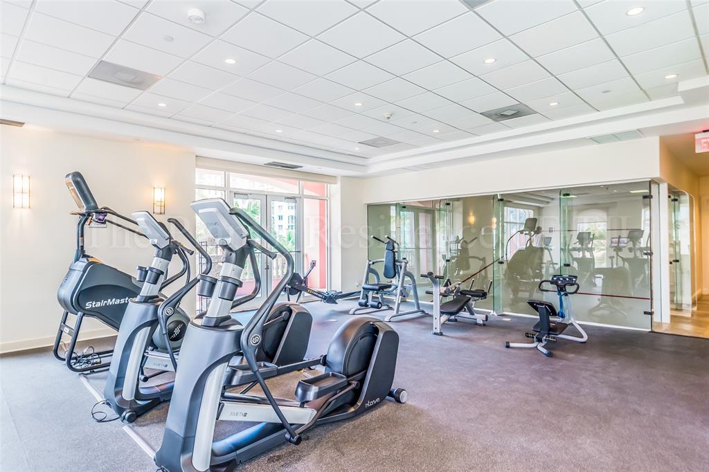 2110 North Ocean Boulevard, Unit 6F Fort Lauderdale, FL 33305 - Photo 43 of 51 a view of a room with gym equipment