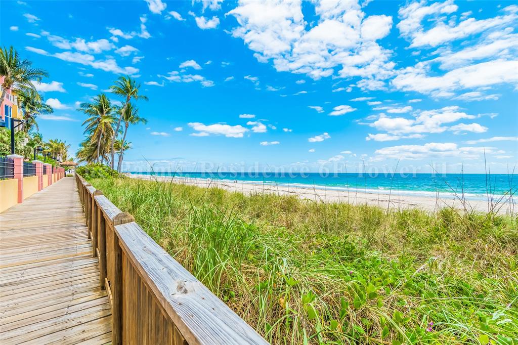 2110 North Ocean Boulevard, Unit 6F Fort Lauderdale, FL 33305 - Photo 7 of 51 a view of an ocean from a balcony