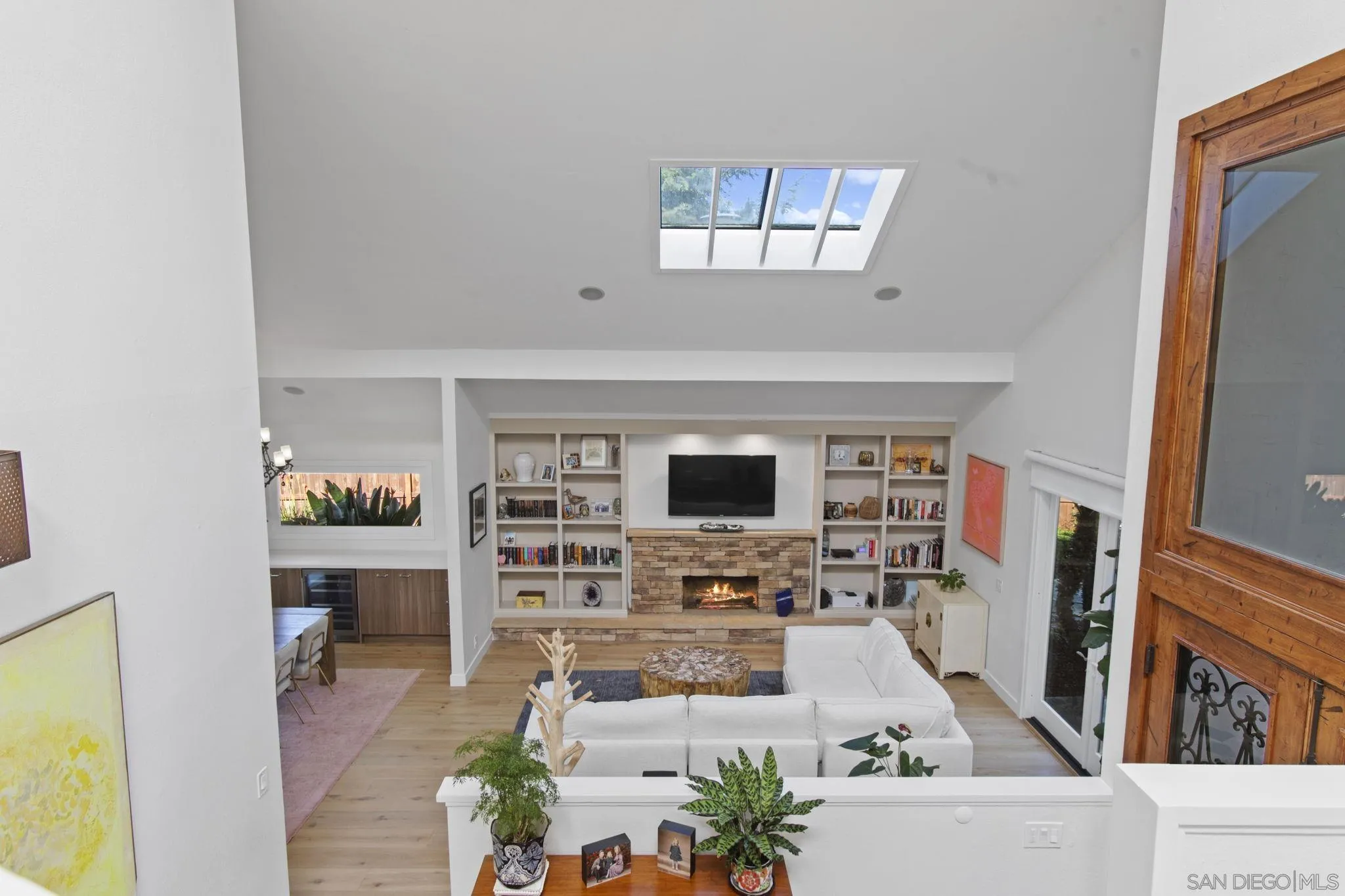 3942 Avenida Brisa Rancho Santa Fe, CA 92091 - Photo 24 of 47 a living room with furniture and a flat screen tv