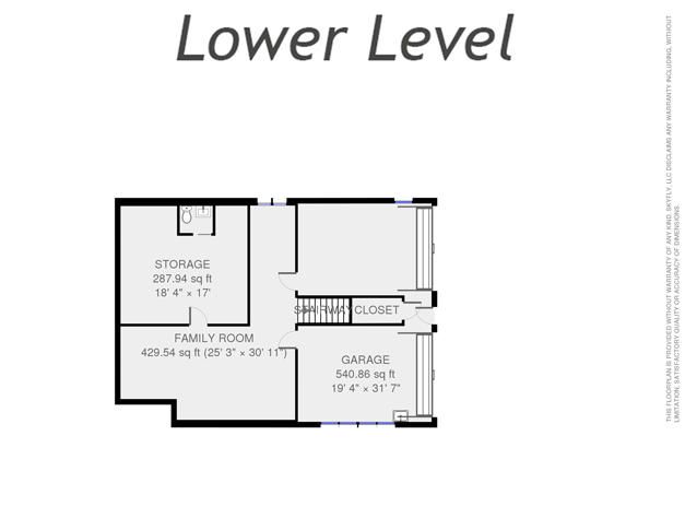 5116 Upland Game Road Roanoke, VA 24018 - Photo 55 of 55 Lower Level Floor Plan
